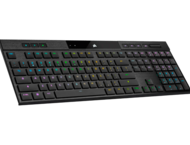 Клавиатури CORSAIR K100 RGB AIR Wireless, Backlit RGB LED, CHERRY ULP Tactile, Black