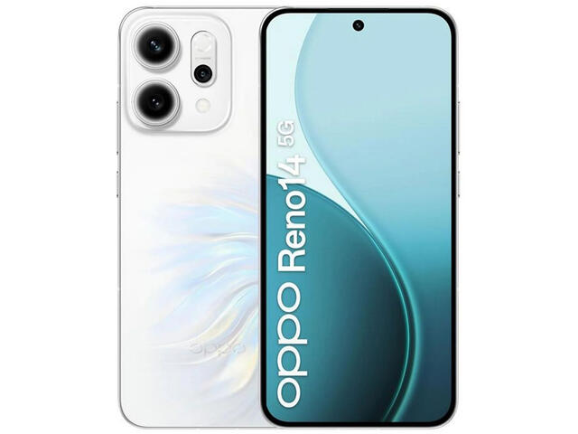 Смартфони Oppo Reno14 5G - 12GB RAM / 512GB, Opal White