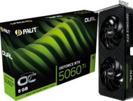 Видео карти Palit GeForce RTX 5060 Ti Dual OC 8GB