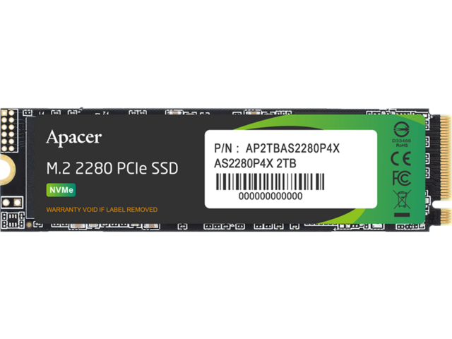 SSD 256GB Apacer AS2280P4X M.2 