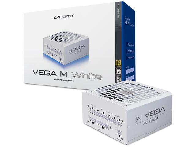 Захранвания за компютри Chieftec VEGA M White 1000W ATX 3.1