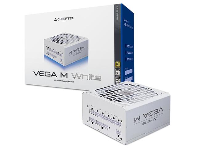 Захранвания за компютри Chieftec VEGA M White 750W ATX 3.1