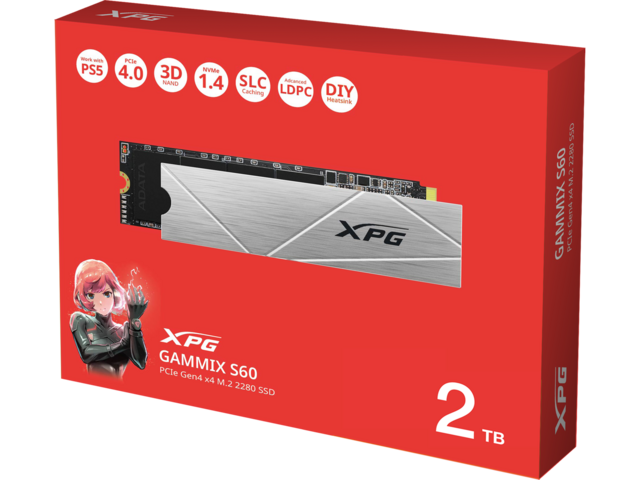 SSD 2TB XPG GAMMIX S60