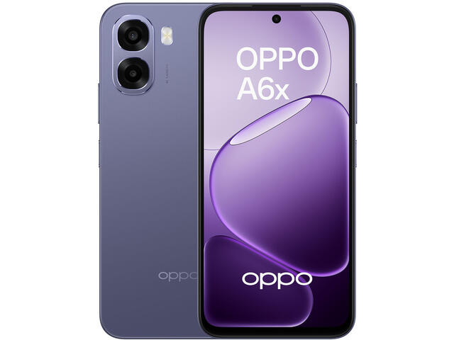 Смартфони Oppo A6x 5G - 6GB RAM / 256GB, Black Purple