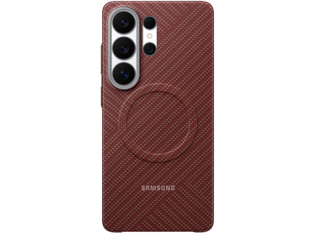 Калъфи Samsung Galaxy S26 Ultra Carbon Magnet Case, Coral Red