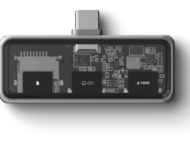 USB Хъб Satechi Mobile XR Hub with dual USB-C and microSD - Space Gray