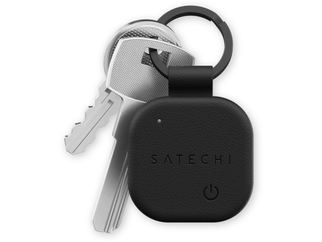 Тракери Satechi Vegan-leather Findall Keychain - Black