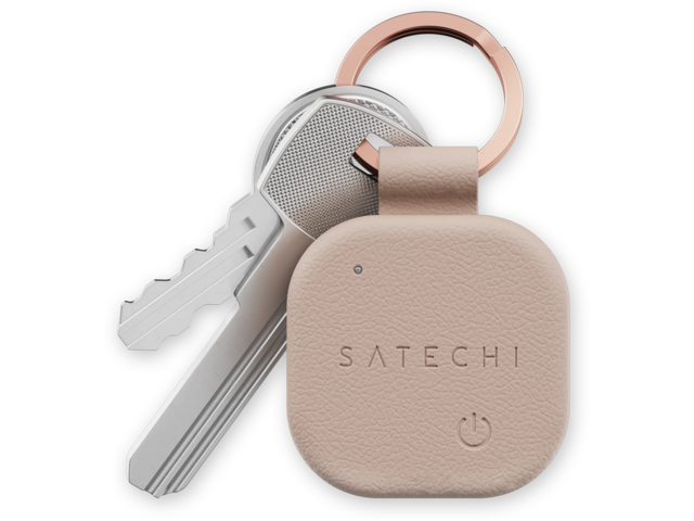 Тракери Satechi Vegan-leather Findall Keychain - Desert Rose
