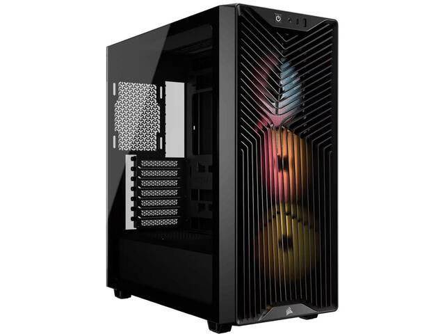 Кутии Corsair 3200D RS ARGB Tempered Glass Black