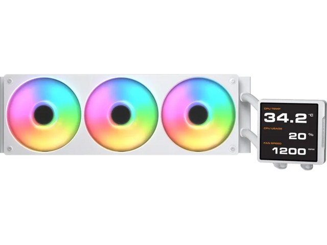 Охладители COUGAR Poseidon Vistek Pro ARGB 360 AiO White
