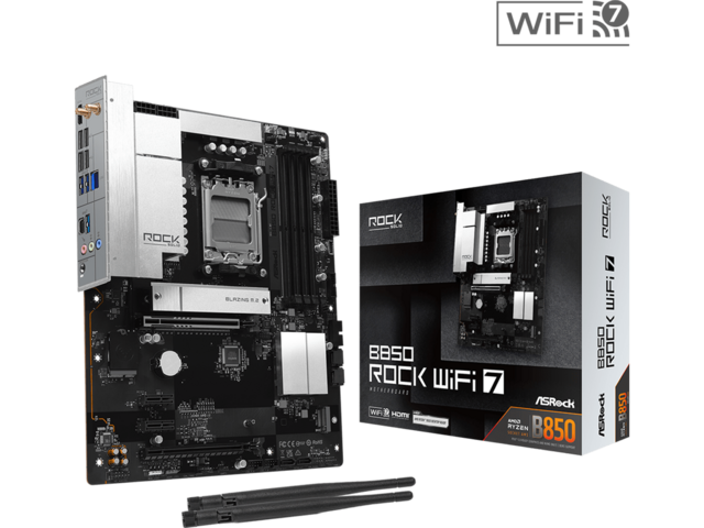 Дънни платки ASROCK MB B850M Rock WiFi 7