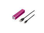 Външни батерии Външна батерия Hama "Candy bar" 2600 mAh, розова