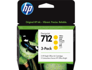 Консумативи HP 712 3-pack 29-ml Yellow DesignJet Ink Cartridge