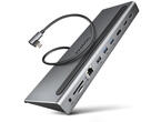 Докинг станции Axagon Multiport HMC-4KX3 11in1 Display Hub