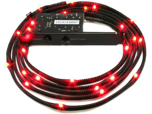 LED осветление NZXT LED Кабел Червен - 2 метър