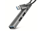 USB Хъб Axagon USB 4-в-1 хъб