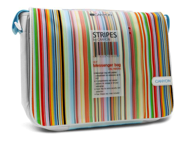 Чанти за Лаптопи Чанта за лаптоп Canyon Stripes