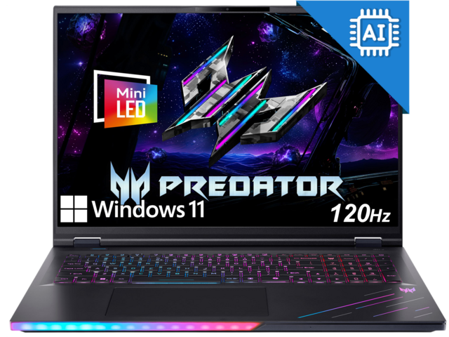 Лаптопи Acer Predator Helios 18 AI (PH18-I71)