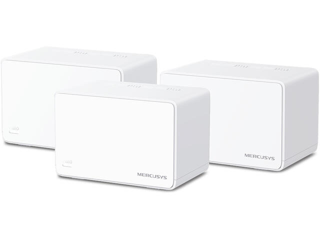 Мрежово оборудване Mercusys Halo H80X AX3000 (3 броя)