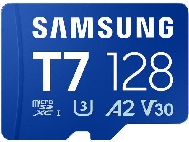 Карти памет 128GB Samsung T7 microSD Card microSDXC™ UHS-I Card