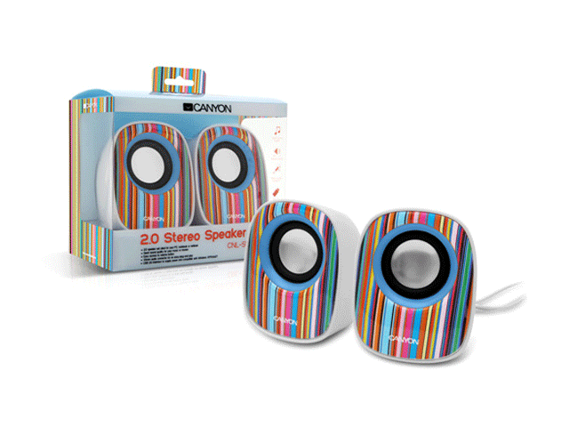 Слушалки Стерео говорители Canyon stripes