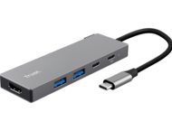 USB Хъб TRUST Dalyx 5-in-1 USB-C Multiport Adapter