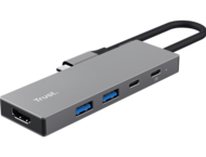 USB Хъб TRUST Dalyx 5-in-1 USB-C Multiport Adapter