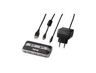 Джаджи Hama USB 2.0, 7-портов хъб