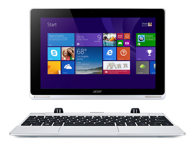 Таблети Acer Aspire Switch 10 (SW5-012p) 64GB, сив цвят, клавиатура