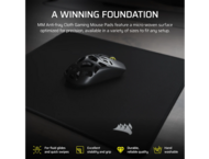 Падове Corsair MM Anti-fray Cloth Gaming Mouse Pad – Medium, Black