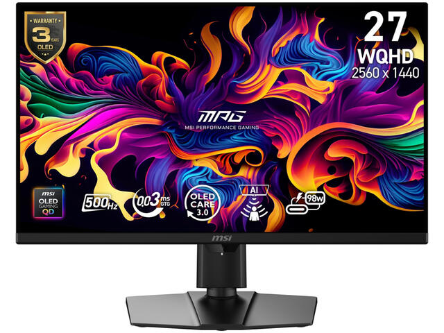 Монитори MSI MPG 271QR QD-OLED X50