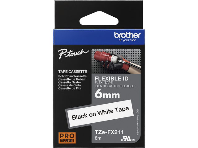 Хартия Brother TZe-FX211
