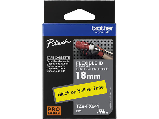 Хартия Brother TZe-FX641