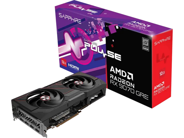 Видео карти Sapphire PULSE AMD Radeon RX 9070 12GB OC