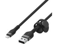 Кабели и Адаптери Belkin  BoostCharge Pro Flex USB-A Cable with Lightning Connector, 1M - Black