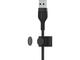 Кабели и Адаптери Belkin  BoostCharge Pro Flex USB-A Cable with Lightning Connector, 1M - Black