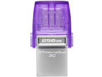 USB памети 256GB Kingston DataTraveler microDuo 3C 200MB/s dual USB-A + USB-C