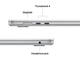 Лаптопи Apple MacBook Air 15.3" M5 Silver