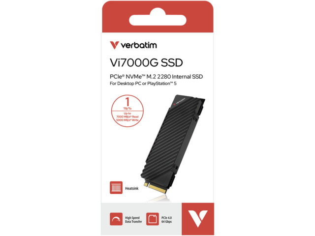 SSD 1TB Verbatim Vi7000 Internal M.2 SSD