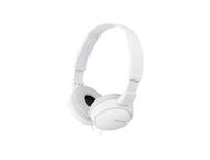Слушалки Sony MDR-ZX110, в бяло