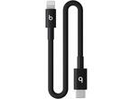 Кабели и Адаптери Beats USB-C to Lightning Woven Short Cable (20 cm) - Bolt Black