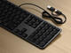 Клавиатури Satechi Slim LX3 Wired Keyboard - US English - Space Black