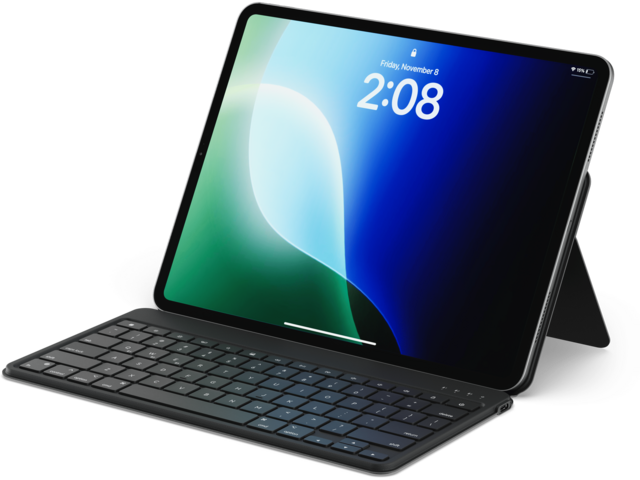 Клавиатури Satechi OntheGo™ Bluetooth Keyboard with Stand, US English - Black