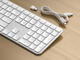 Клавиатури Satechi Slim EX3 Wireless Keyboard - US English - Silver