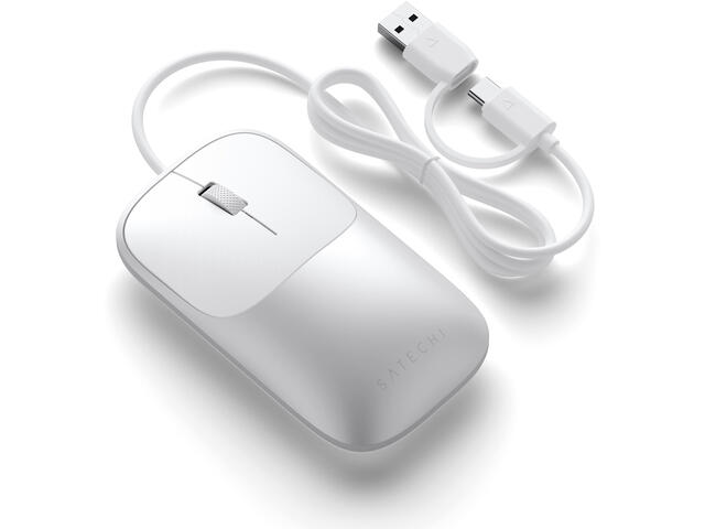 Мишки Satechi Slim LX Wired Mouse - Silver
