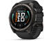 Смарт часовници Garmin fēnix® 9 - 51 мм -  Carbon Grey DLC Titanium с Black силиконова каишка