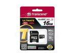 Карти памет 16GB microSDHC карта Transcend Class 10