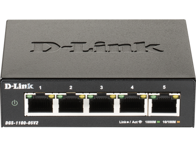 Мрежово оборудване D-Link DGS-1100-05V2