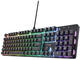 Клавиатури TRUST GXT 871 Zora - Black US