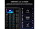 Клавиатури CORSAIR VANGUARD 96 Wireless Mechanical Gaming Keyboard, Backlit RGB LED, CORSAIR MLX Plasma, Black, Black PBT DS Keycaps